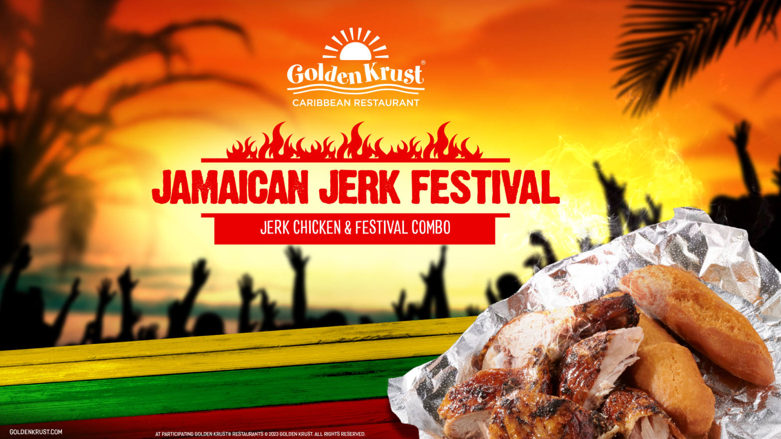 The Jamaican Jerk Festival is on now at Golden Krust